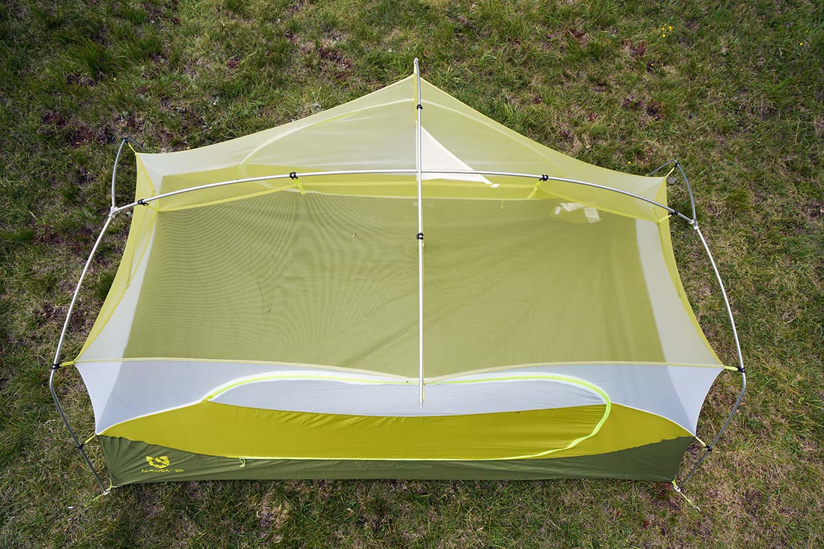 Nemo Aurora backpacking tent (pole structure)