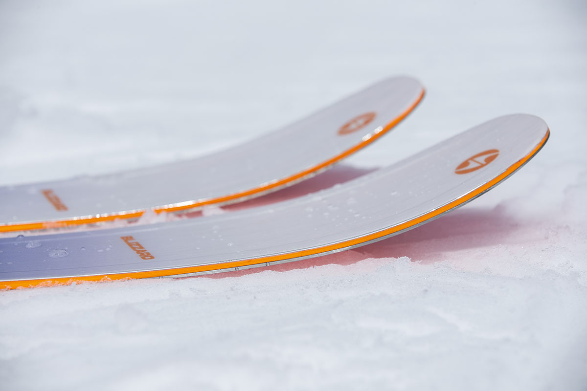 Intermediate skis (Blizzard Sheeva 10 tip rocker)