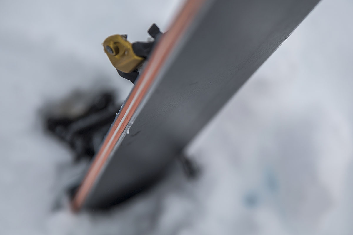 Backcountry ski (core material)