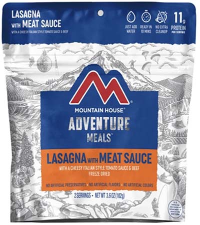 Mountain House Adventure Meal backpacking food