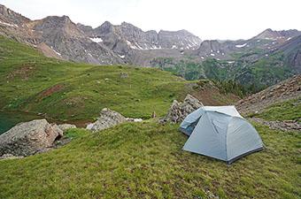 Sea to Summit Telos TR2 backpacking tent (in Colorado wilderness)