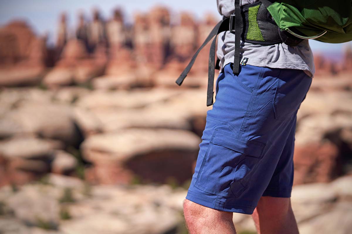 Hiking shorts (prAna Stretch Zion in Utah desert)