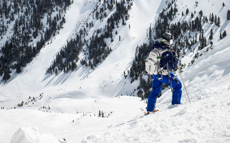 floral ski pants