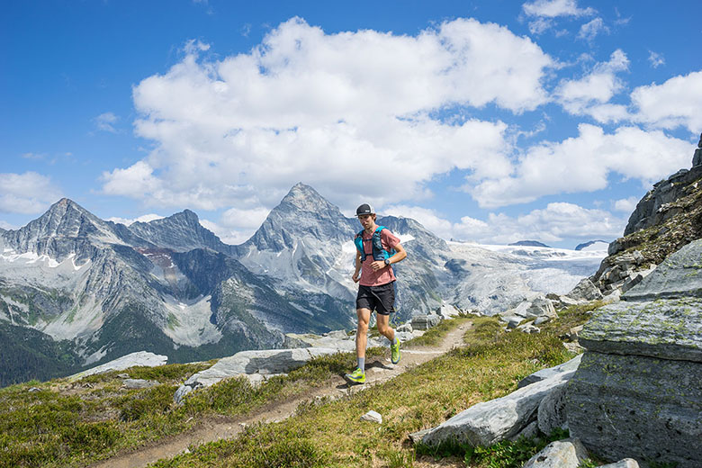 Arc’teryx Norvan VT 2 trail running shoe (in mountains)