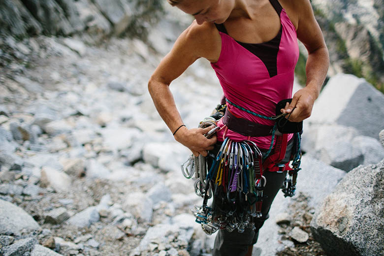 Climbing harnesses for women, men and children