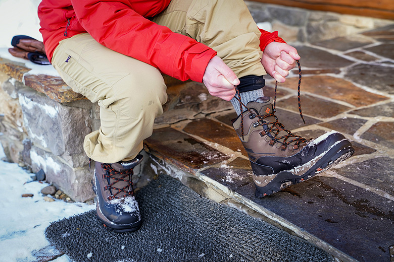 men's insulated rubber snow boots