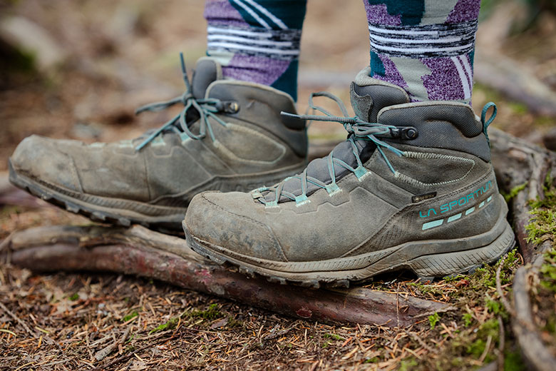 La Sportiva TX Hike Mid Leather GTX (up close)