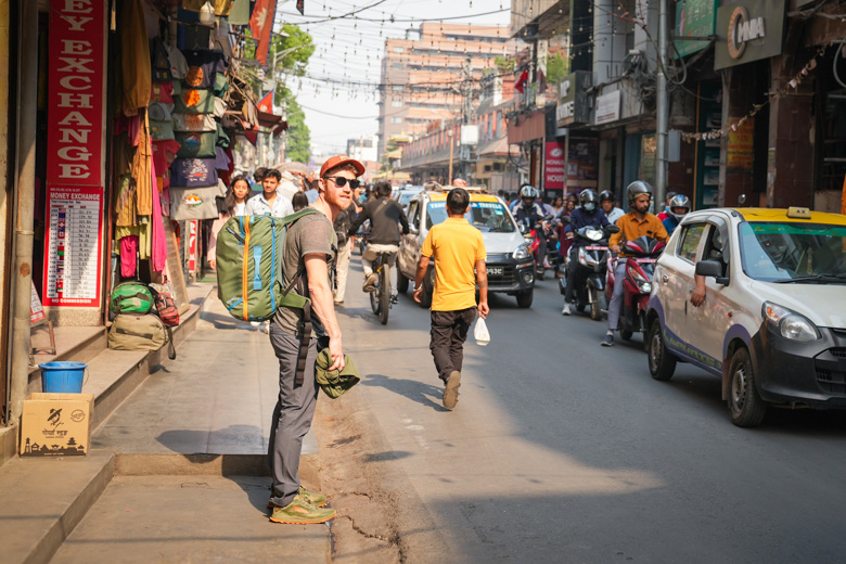 Men's Travel Pants (Traveling around Nepal with the Bluffworks Envoy Lightweight Travel Pants)