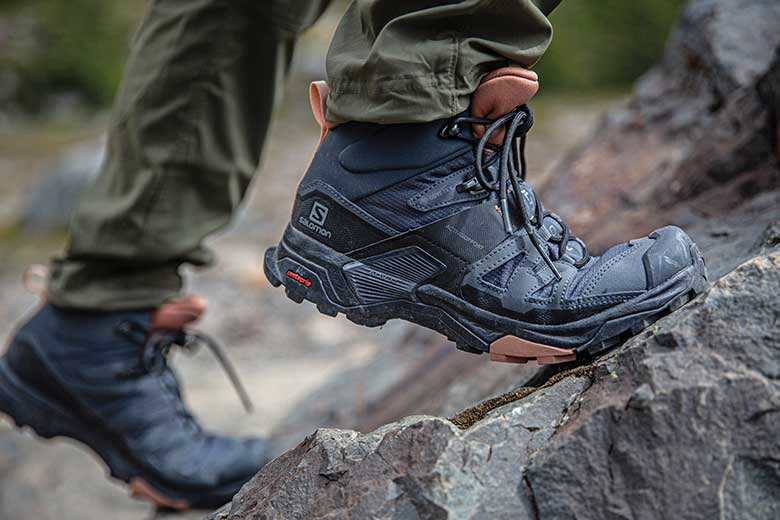 Salomon X Ultra 4 Leather Waterproof Low Hiking Shoes