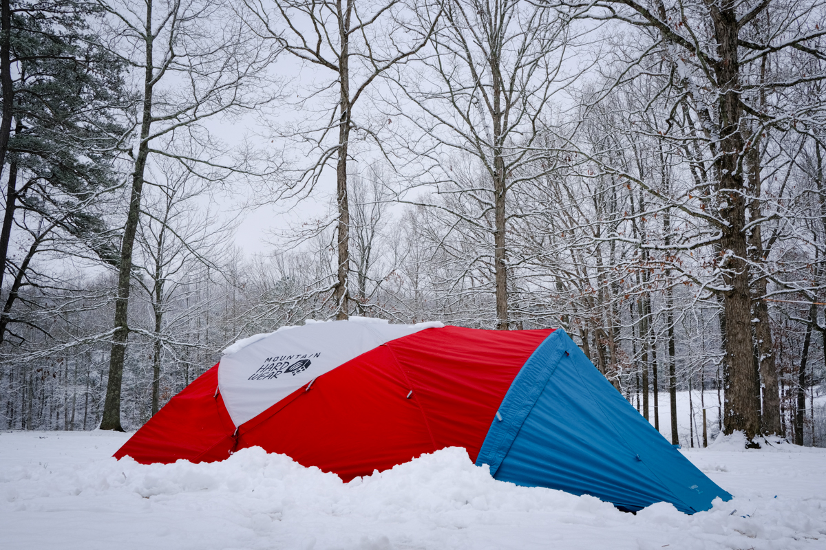 4-Season Tents (Mountain Hardwear Trango 2 in the snow)