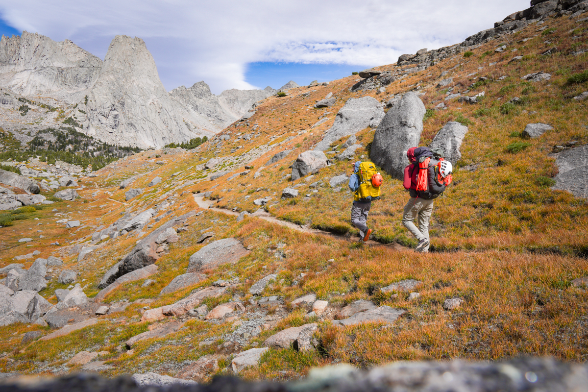 Approach Shoes (Approaching the Cirque of the Towers)