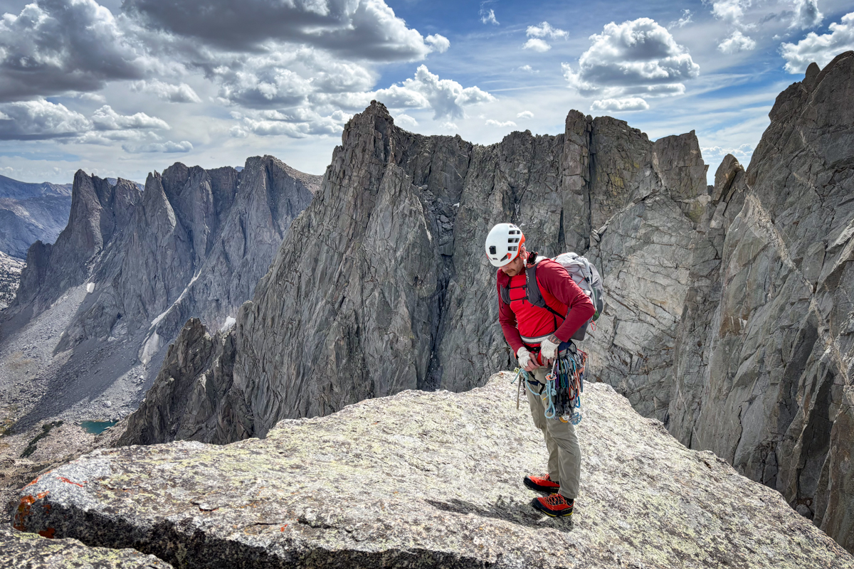 Approach Shoes (Climbing the Cirque of the Towers Traverse)