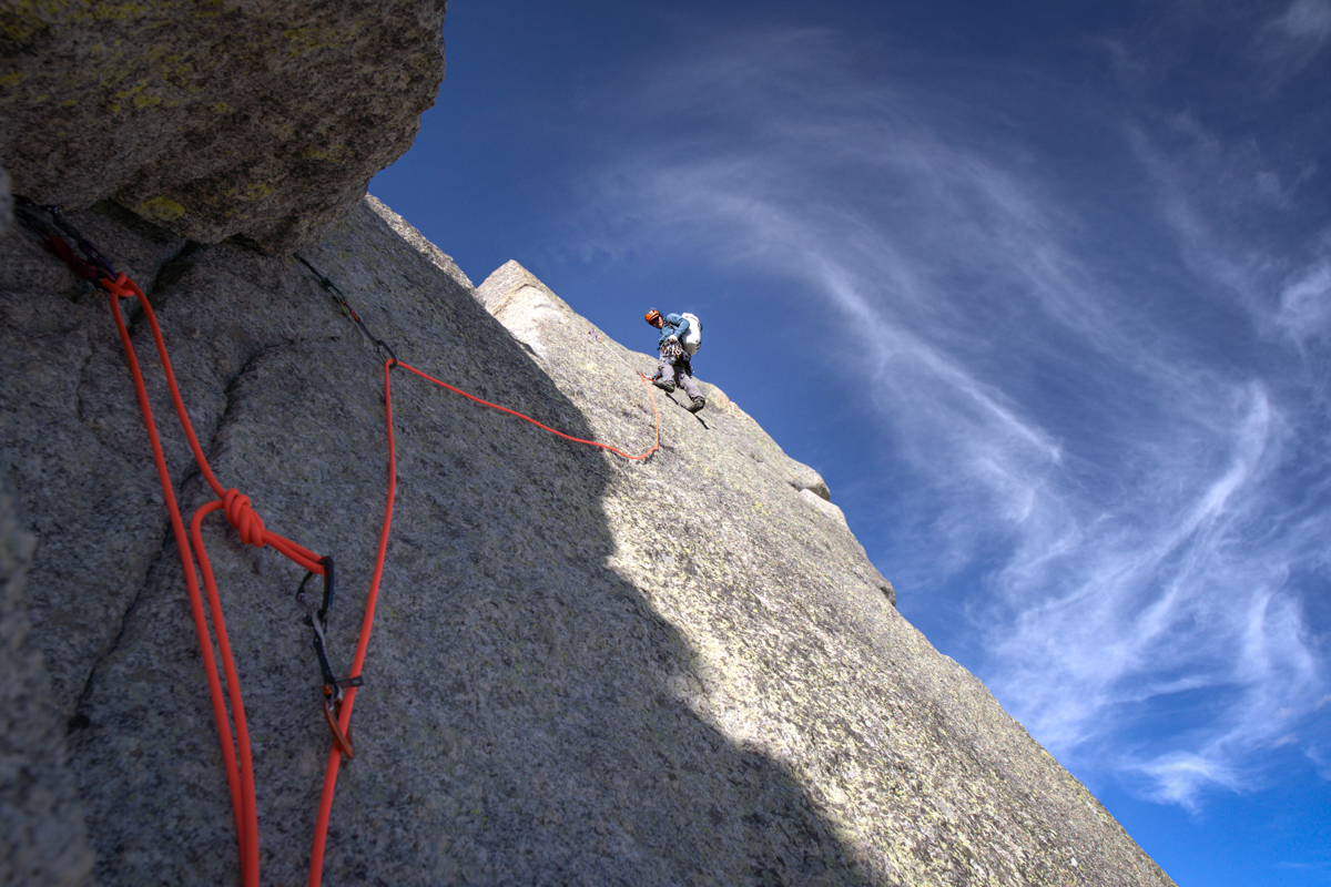 Climbing Ropes (Testing dry treated thin ropes in the Winds)