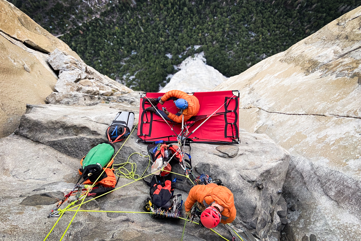 Climbing ropes (Hanging in a portaledge on El Cap)