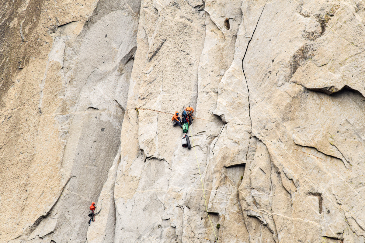 Climbing ropes (climbin The Nose in Yosemite)