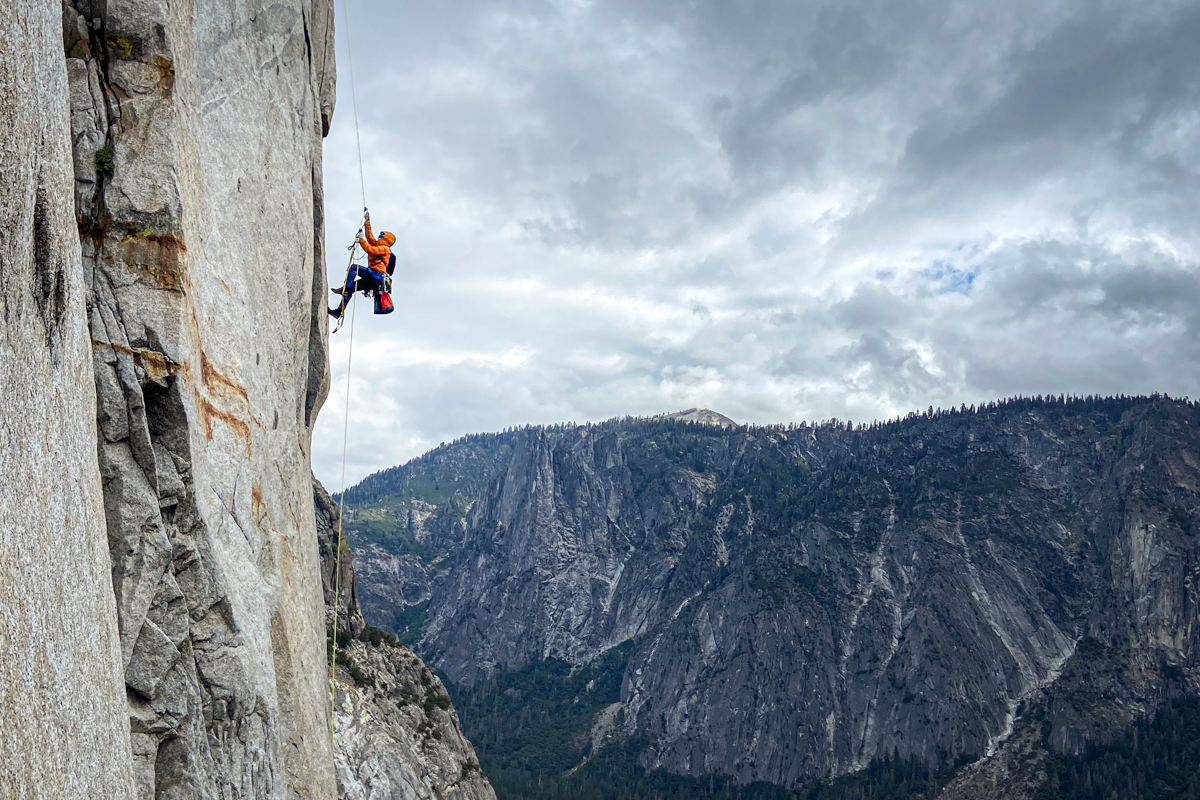 Climbing ropes (jugging on El Cap)