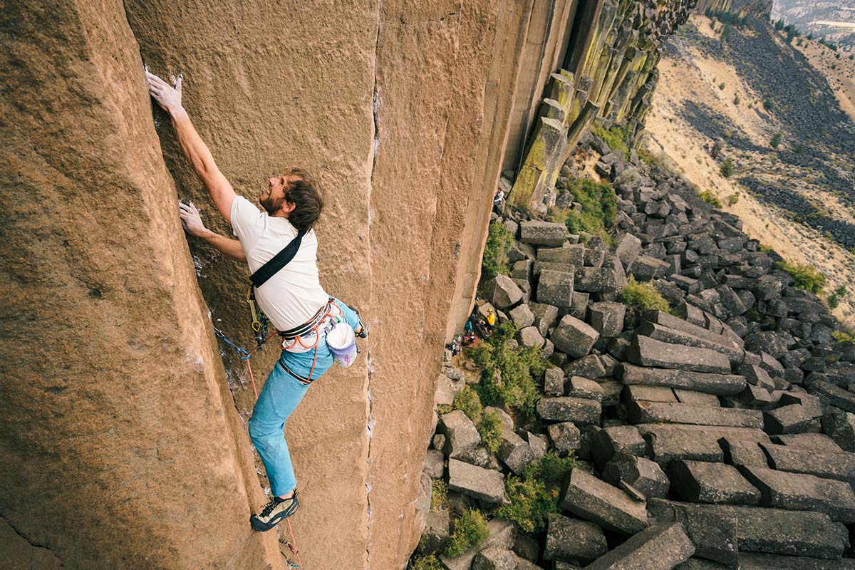 Rock Climbing Shoes (Trad climbing with the TC Pros) 