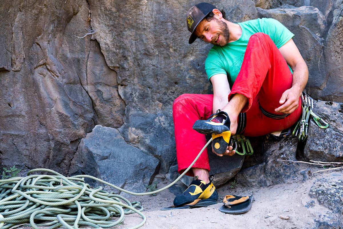 Boulders Climbing on Instagram: Looking for new climbing shoes? The Scarpa  Origin (HV & LV) is a high-quality shoe designed for comfort and a great  shoe option for someone just getting into