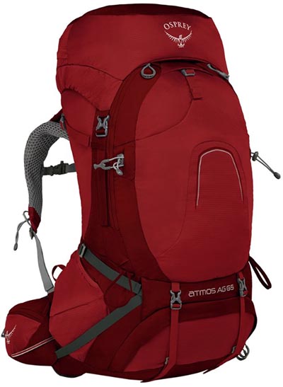 65 liter hiking backpack