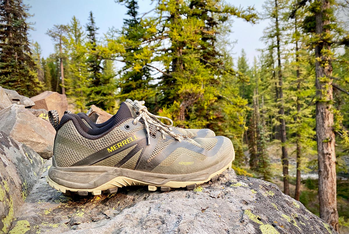 merrell vs north face hiking shoes