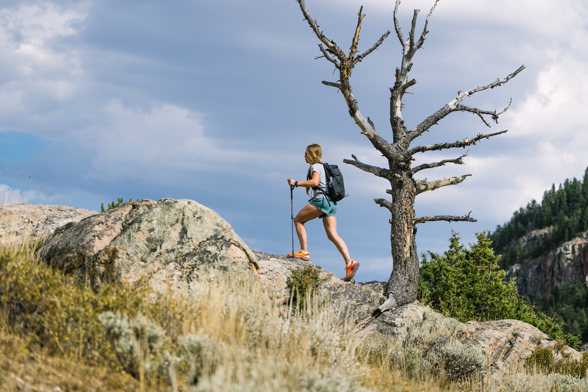 Hiking Shorts (hiking around the Winds in running shorts)