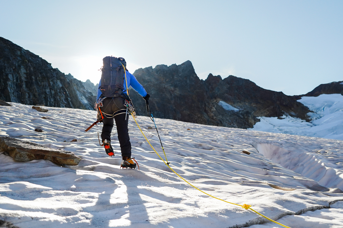 Rain Pants (mountaineering in Washington with hardshell rain pants)