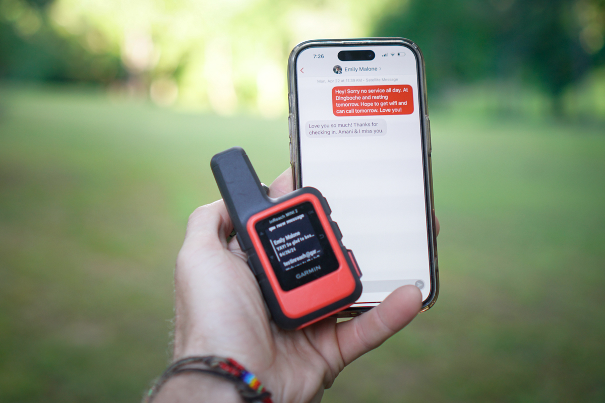 Satellite Messengers (Messaging with the Garmin inReach Mini 2)