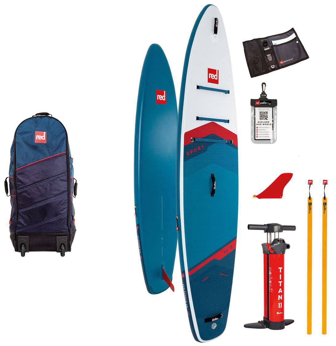 Red Paddle Co Sport MSL 113 Stand up Paddle Board