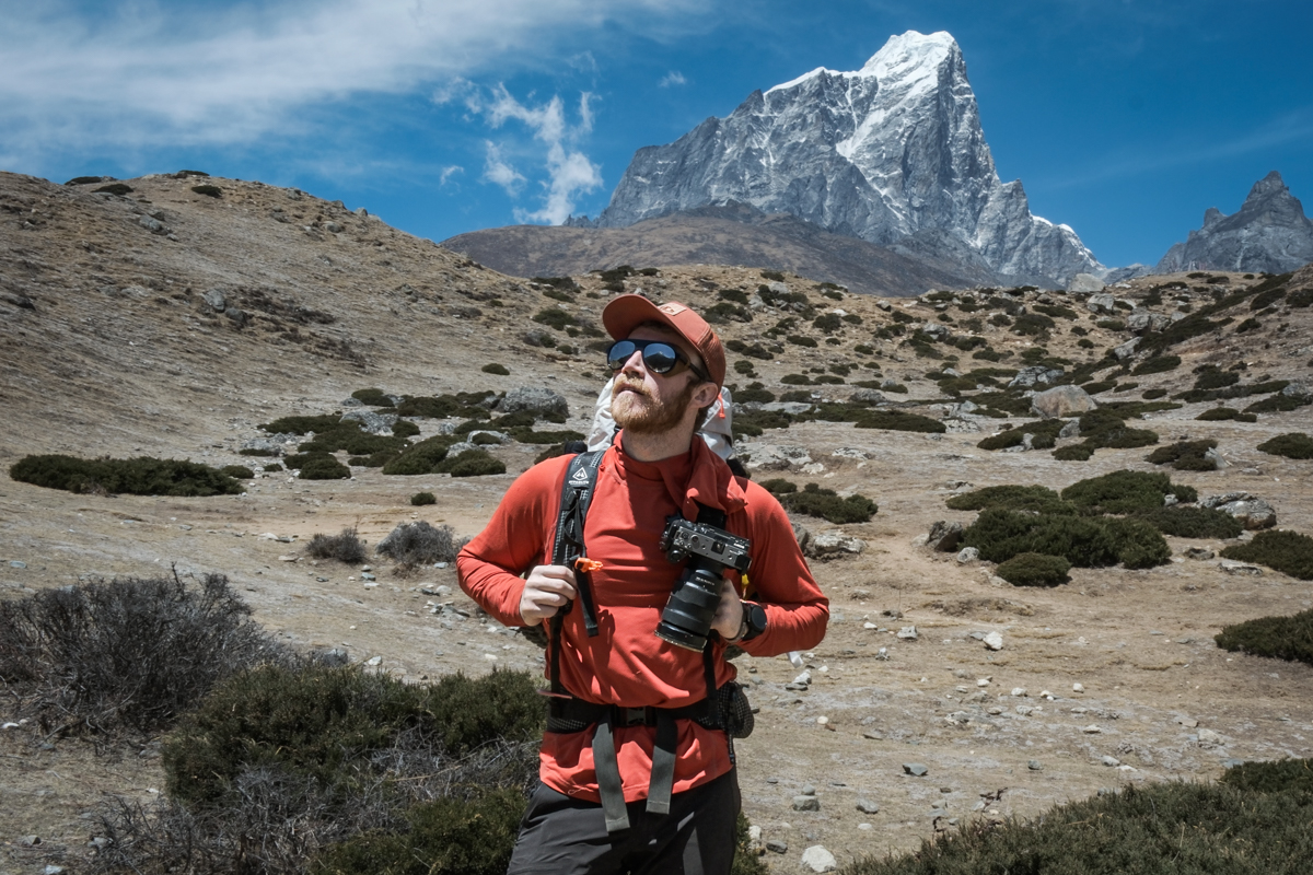 Men's Hiking Shirts (hiking in Nepal with a sun shirt)