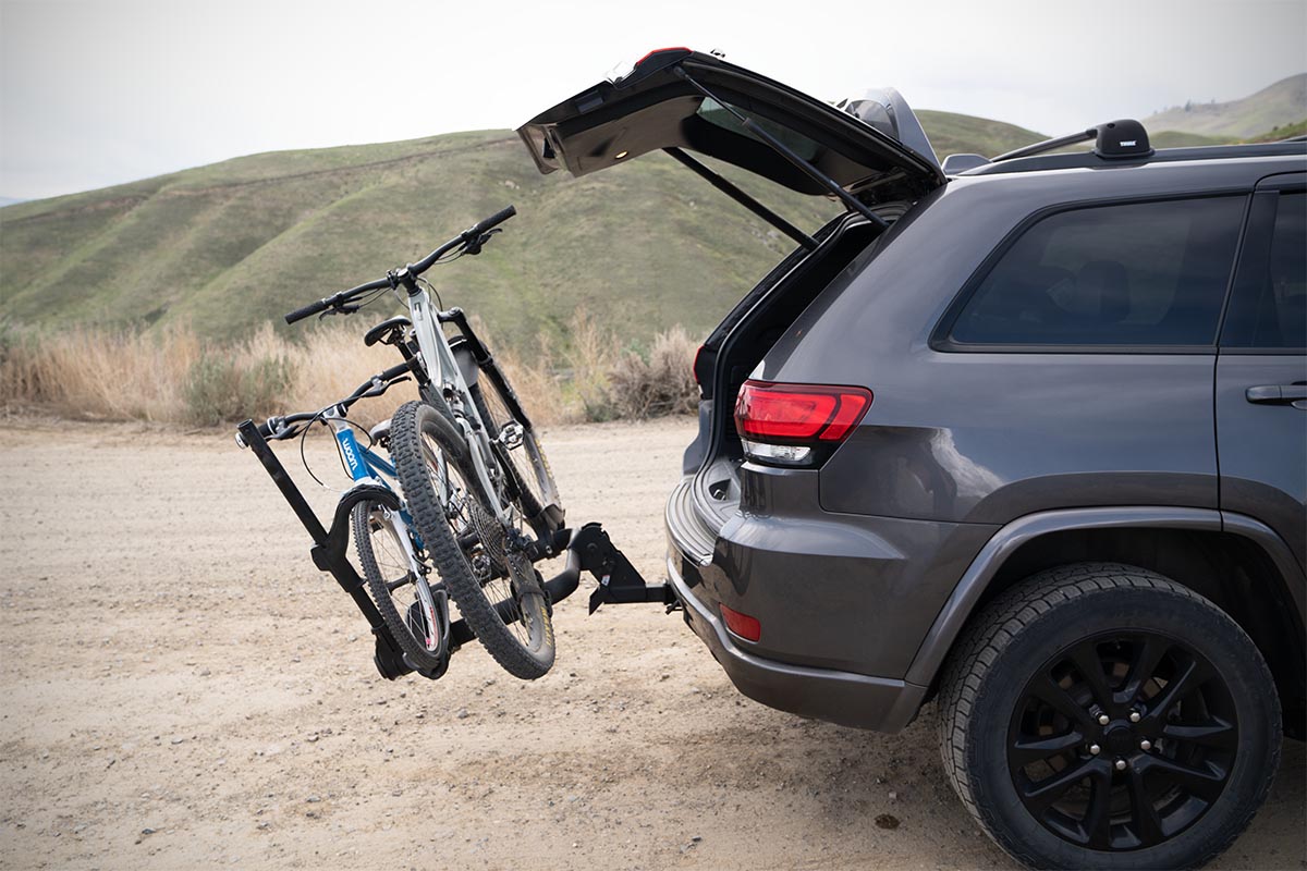 Hitch Bike rack (Kuat Transfer V2 lowered with bikes)