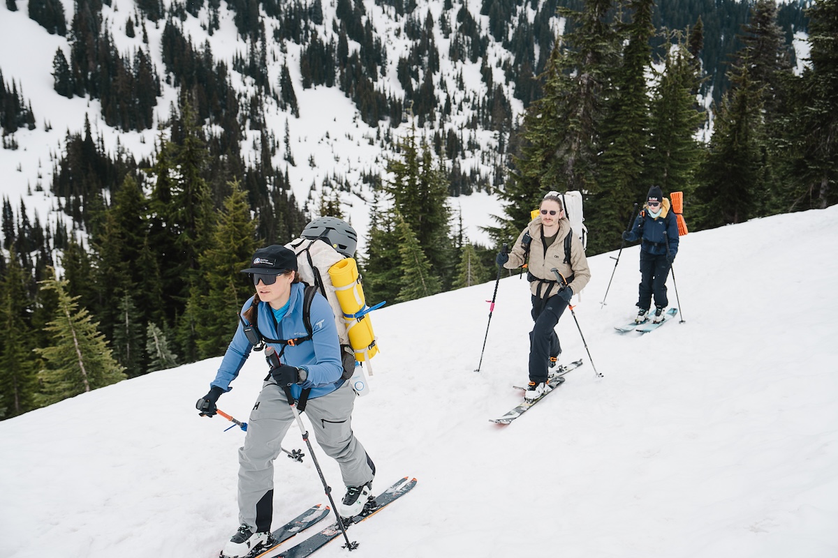 Mount Rainier backcountry crew