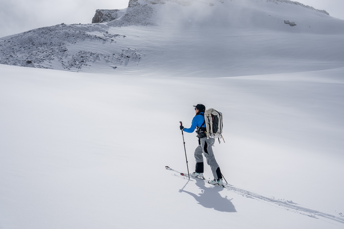 Skinning up Mount Rainier