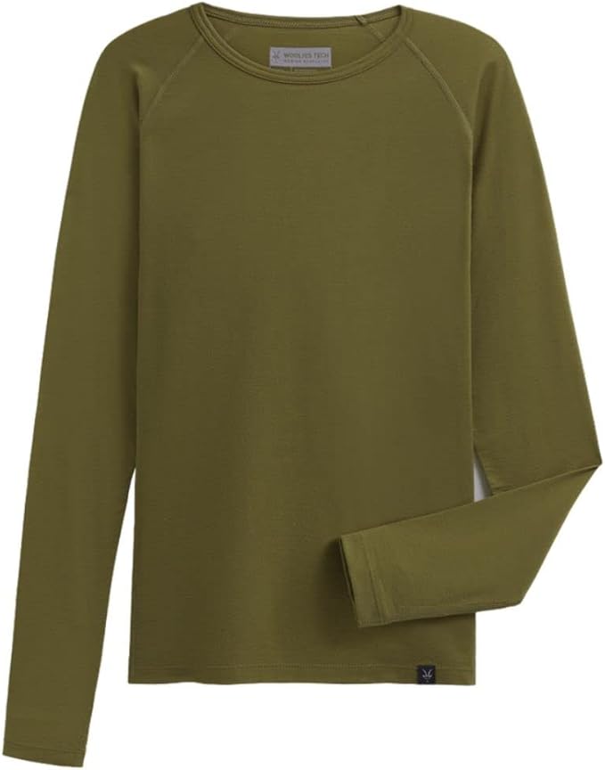 Ibex Woolies Tech Long Sleeve Crew baselayer