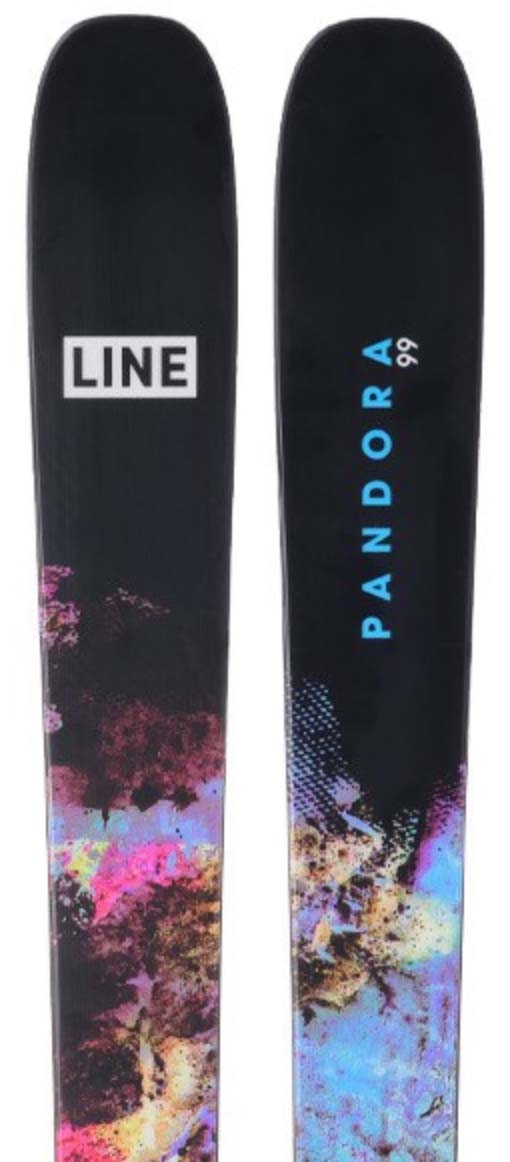 Line Pandora 99 beginner skis