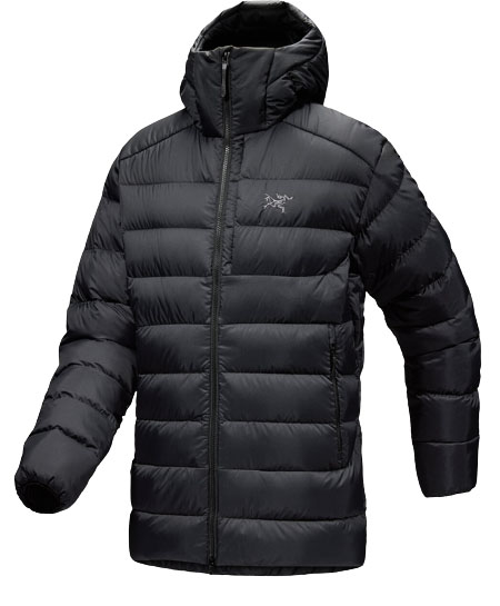 Buy Fuerza Mens Winter Down Wellon Hooded Heavy Duty Parka Jacket Coat  (Small, Black/Blue) at Amazon.in