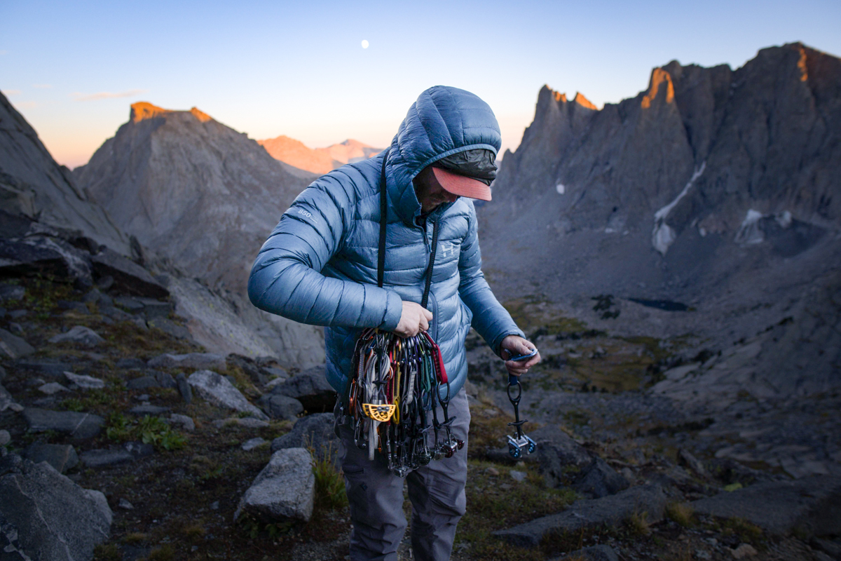 Down Jackets (climbing in the Wind River Range)