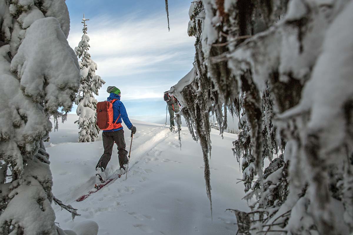 Downhill ski boots (touring in Atomic Hawx Ultra XTD)