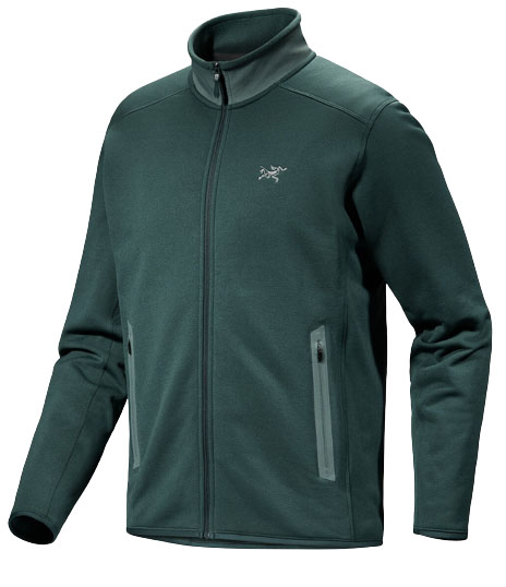Avalanche Green Thermal Layering Fleece Collared 1/4 Zip Outdoor Jacket  Large