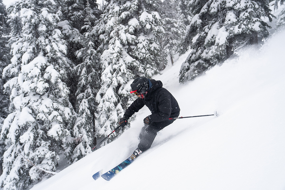 Ski bindings (testing gear in Washington state)