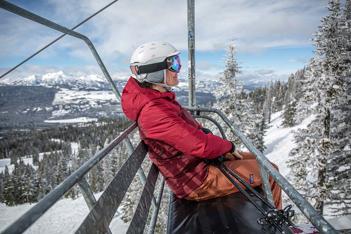 Men Ski Pants Thick Windproof Breathable Wide Application Men Snowboard Bib  Pants for Winter