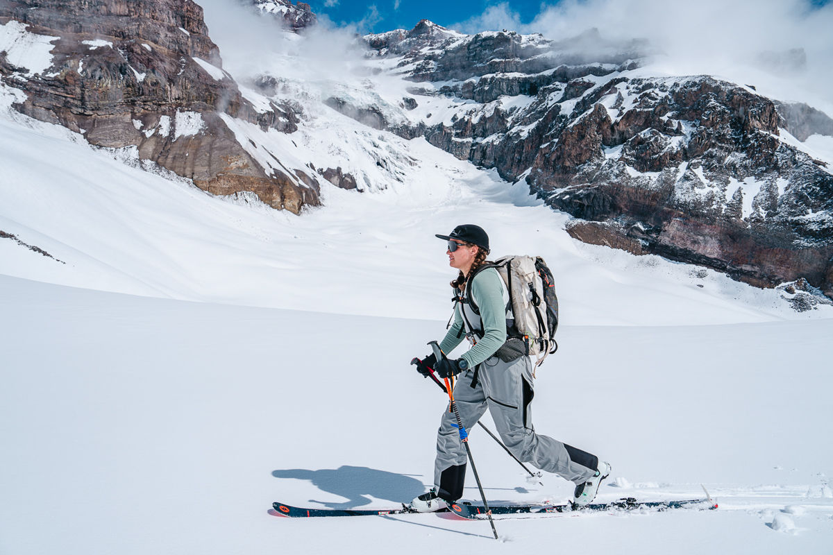 Ski pants (skinning across glacier)