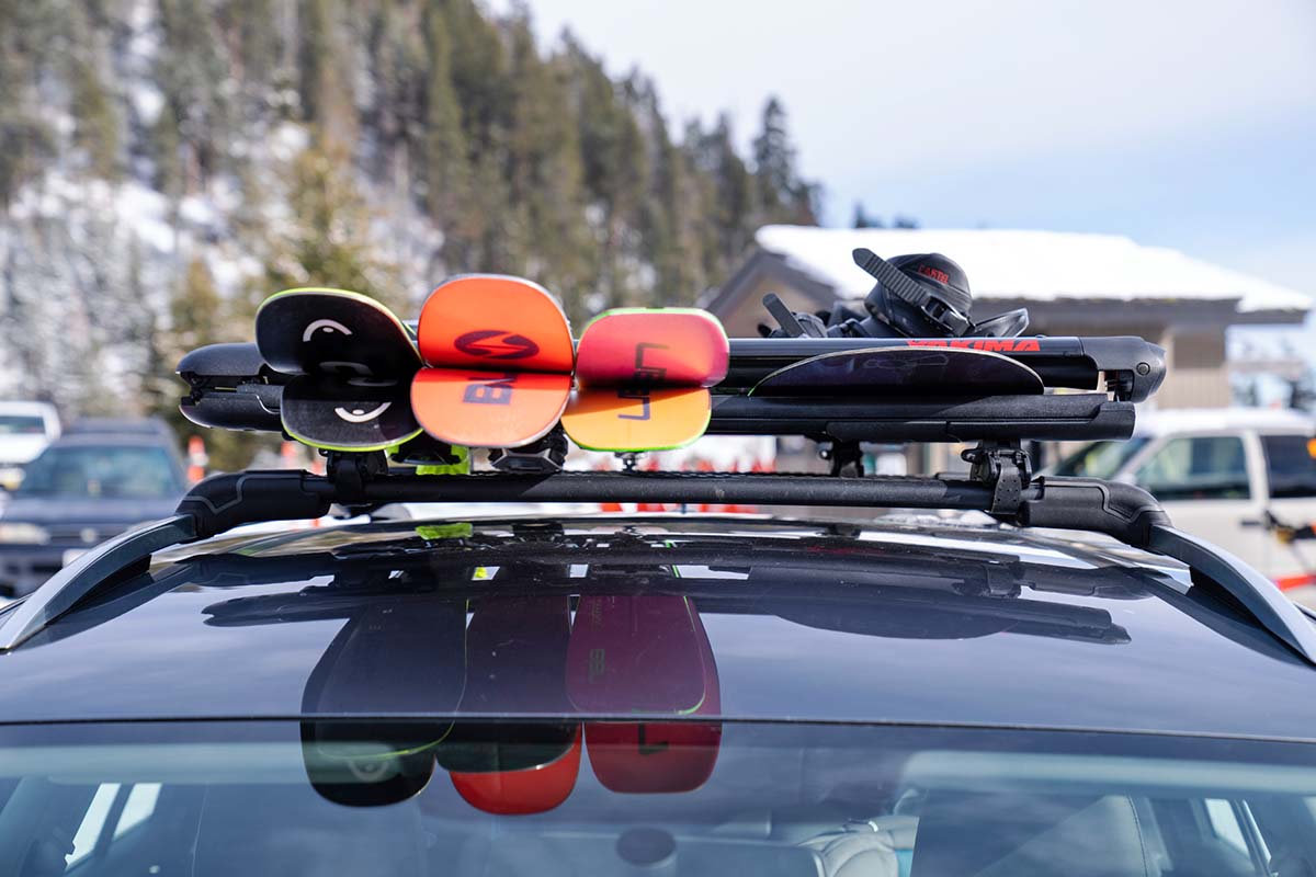 Elevate Outdoor Car Ski & Snowboard Roof Rack