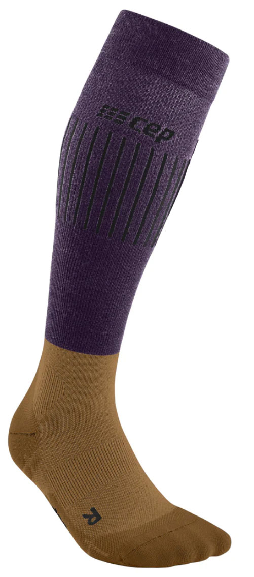 Salomon Socks Comfort Sterling Blue/Black Ski socks : Snowleader