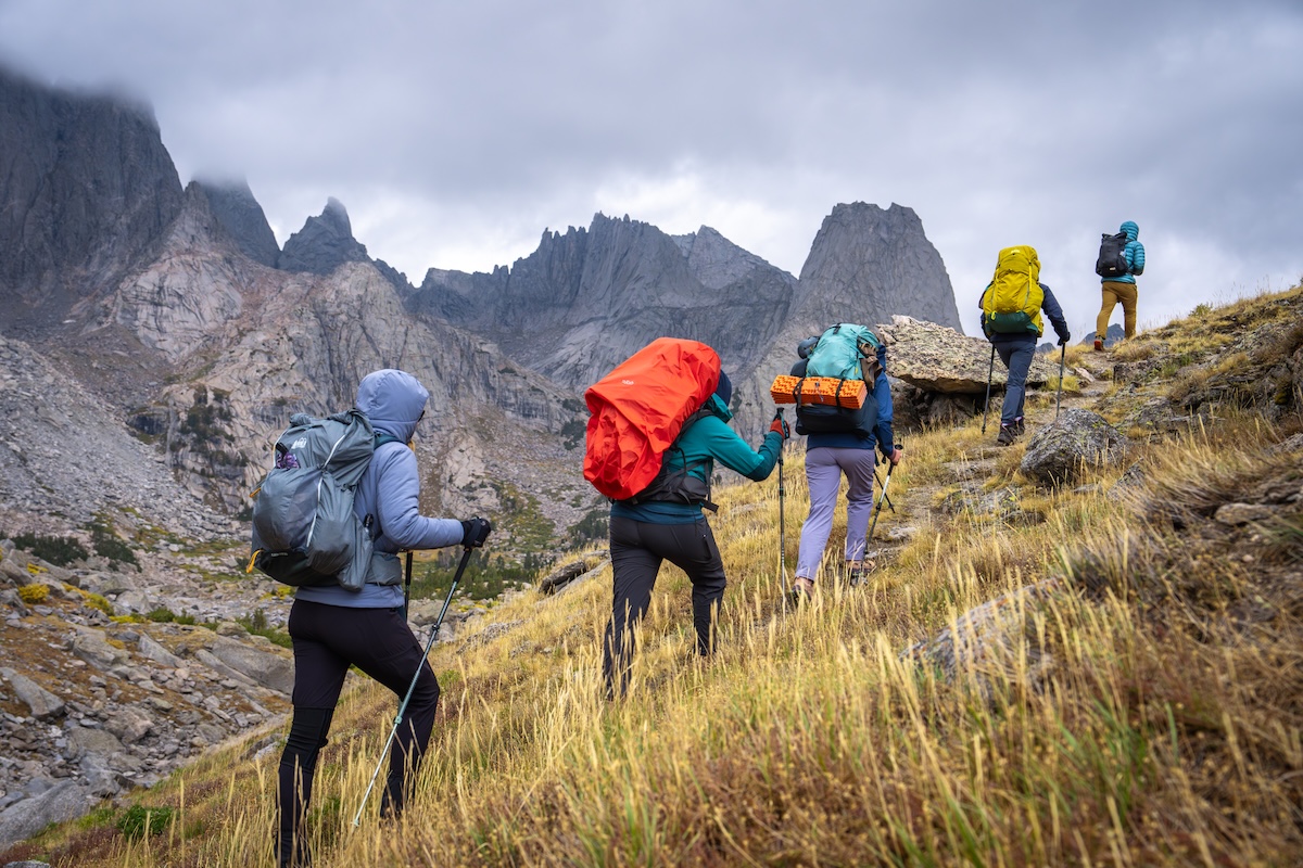 Synthetic Jackets (backpacking through the Wind River Range)