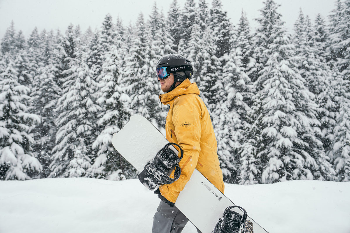 Snowboard bindings (walking with board)