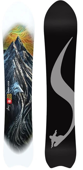 Never Summer Swift all-mountain snowboard