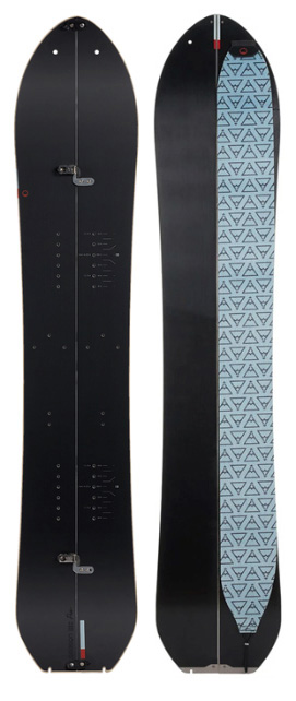 Season Pass splitboard with skins