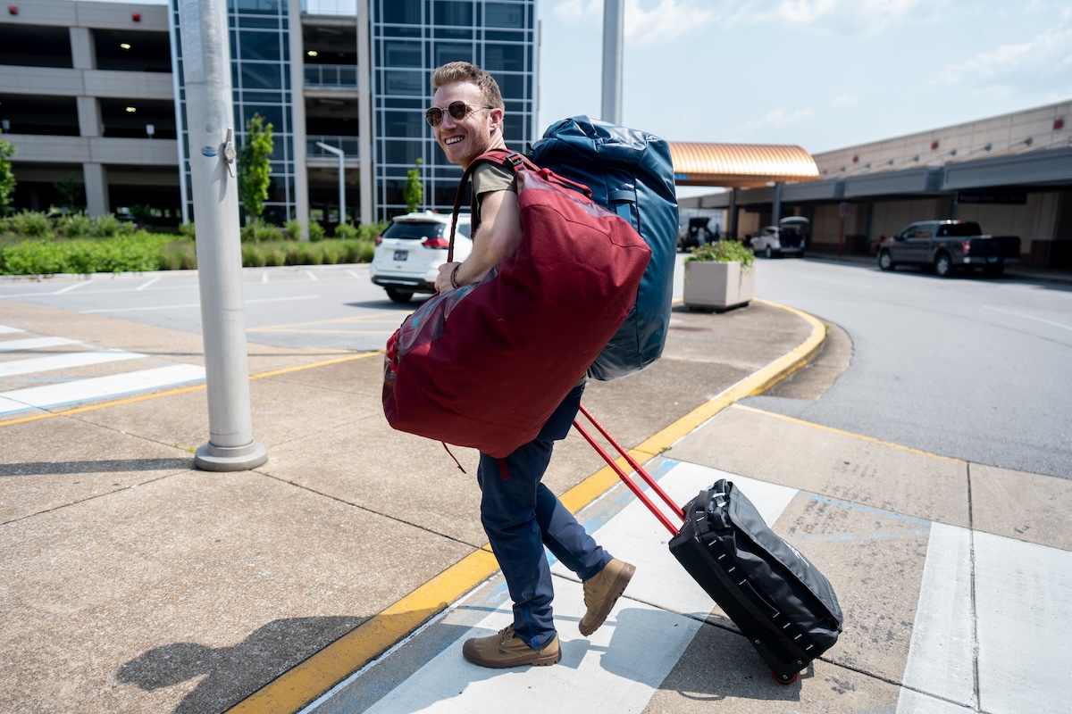 Duffel Bags (Various ways to carry duffels)