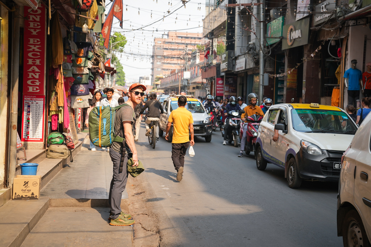 Travel Backpacks (Exploring Kathmandu in Nepal)