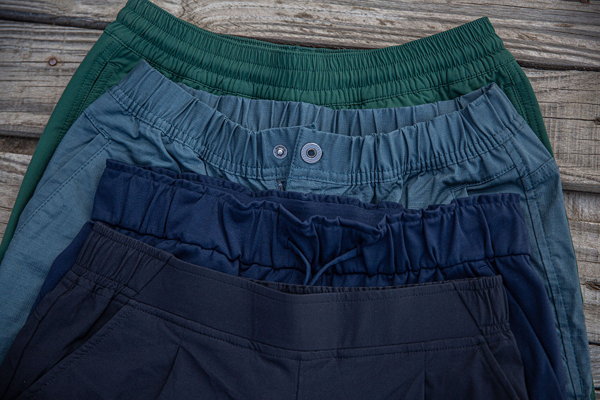 Men's Travel Pants with Hidden Pockets, Travel Shorts